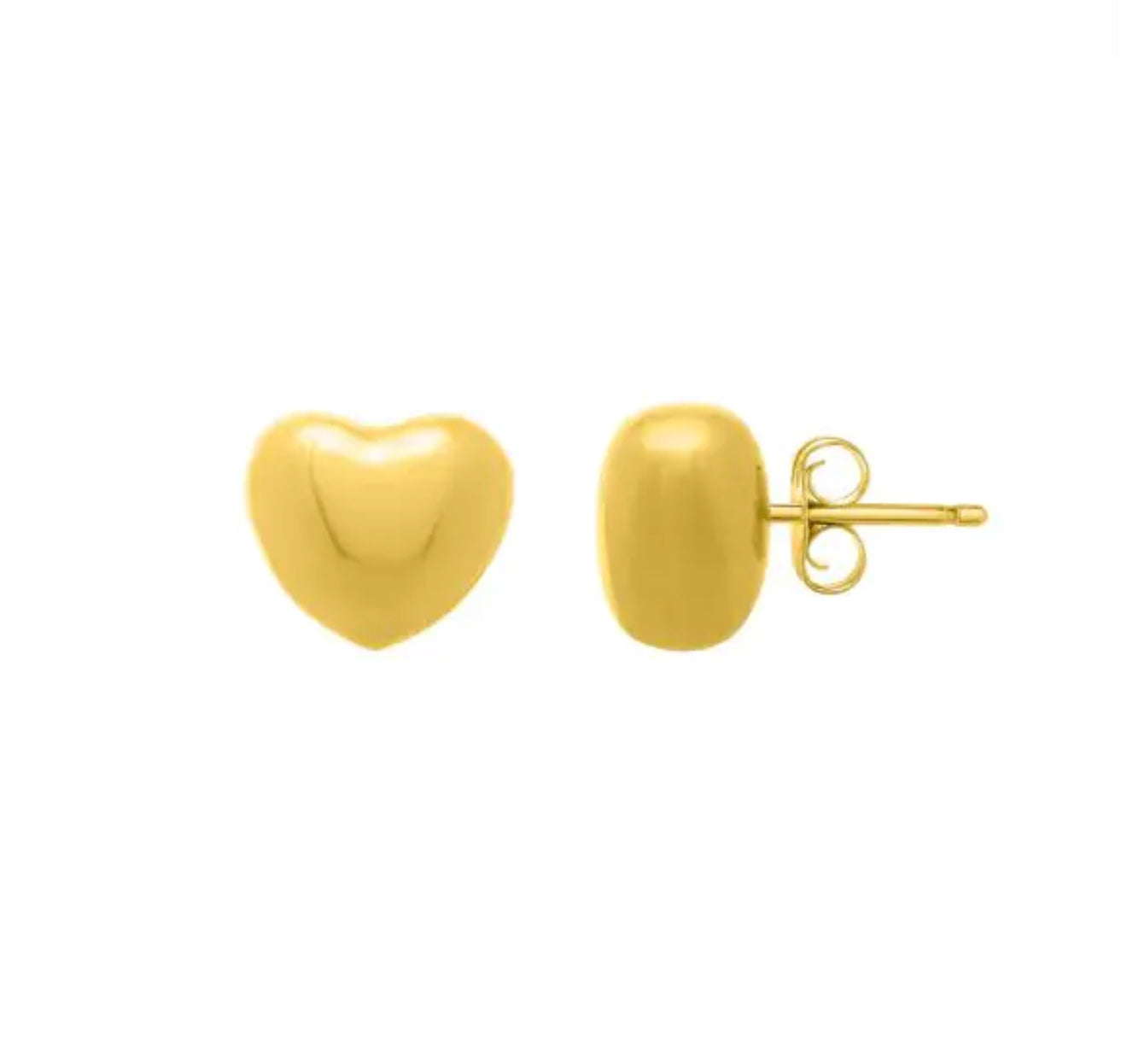 Puffy Heart Stud