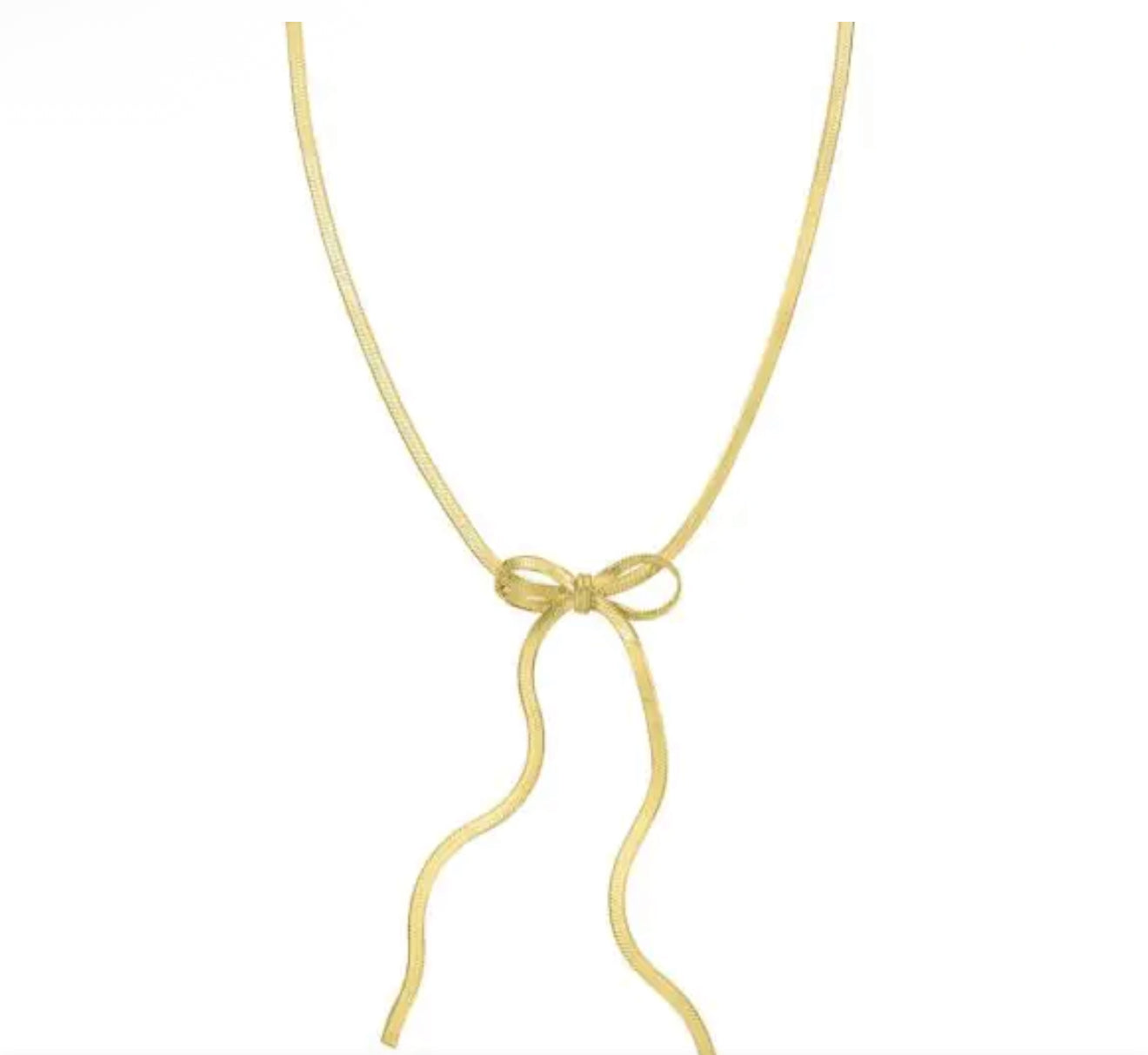 Bow Necklace