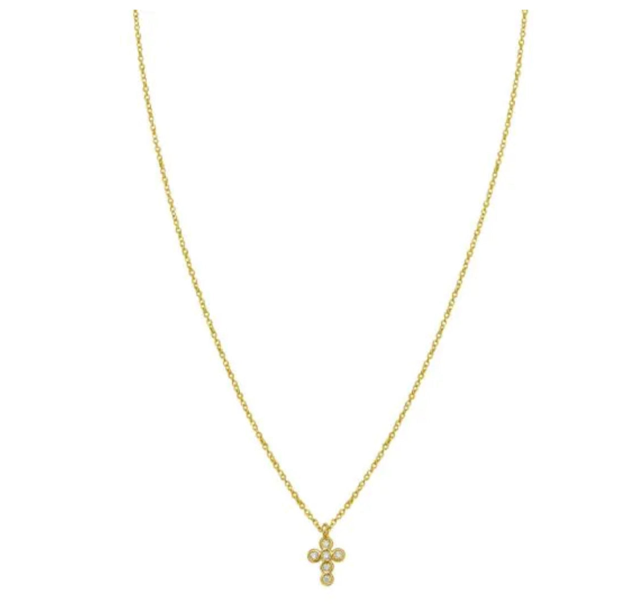 Diamond Cross Necklace