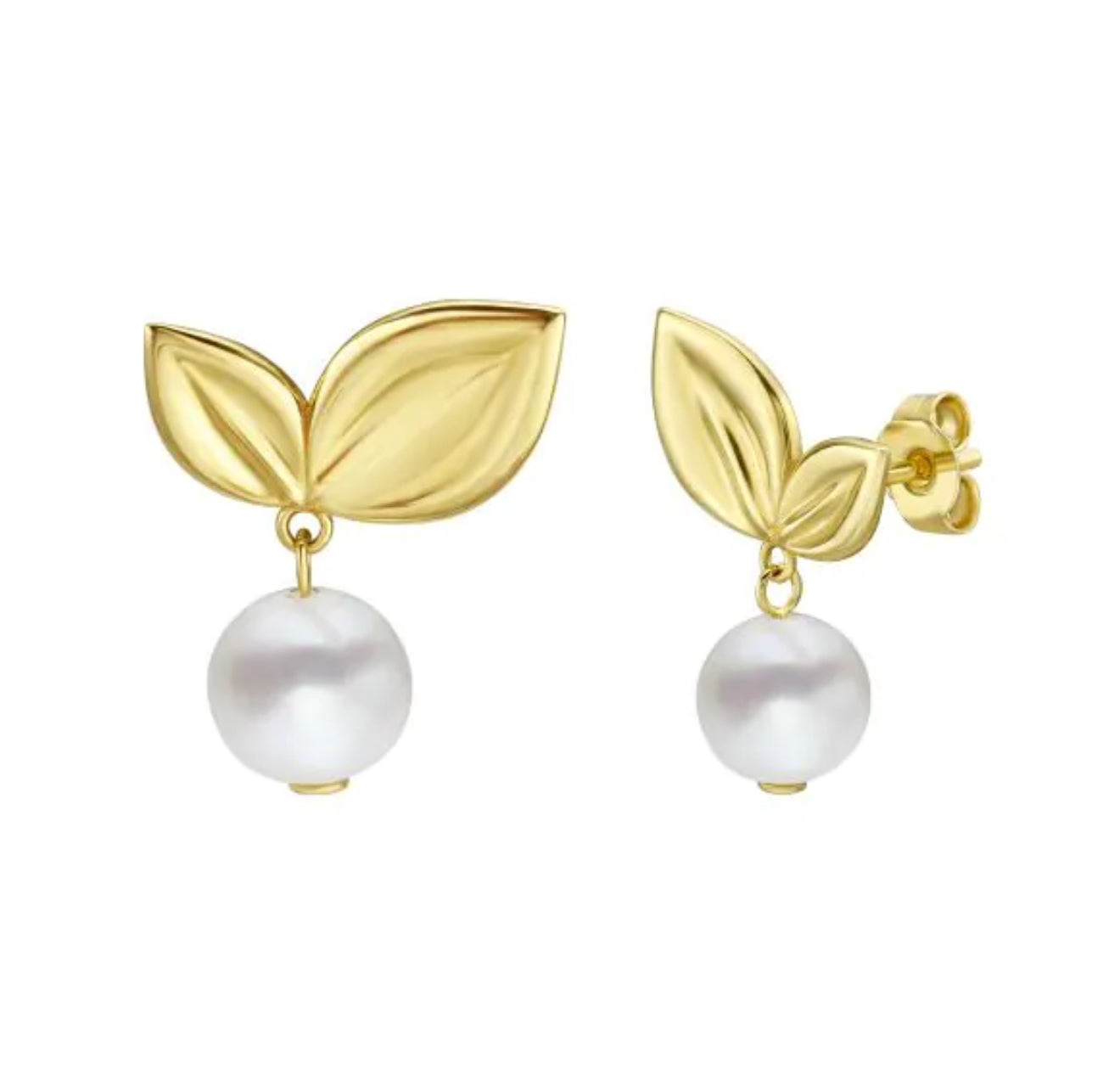 Cherry Leaf with Pearl Drop