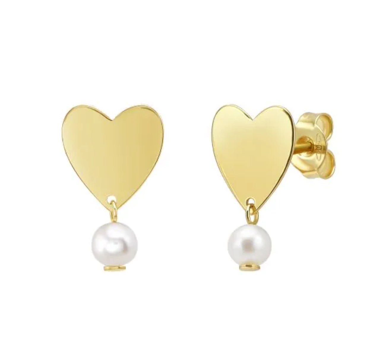 Heart and Pearl Drop