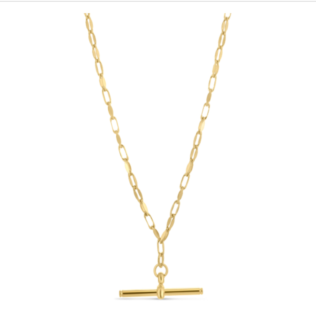 Toggle chain necklace