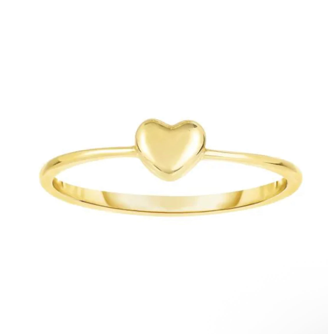 Mini heart ring
