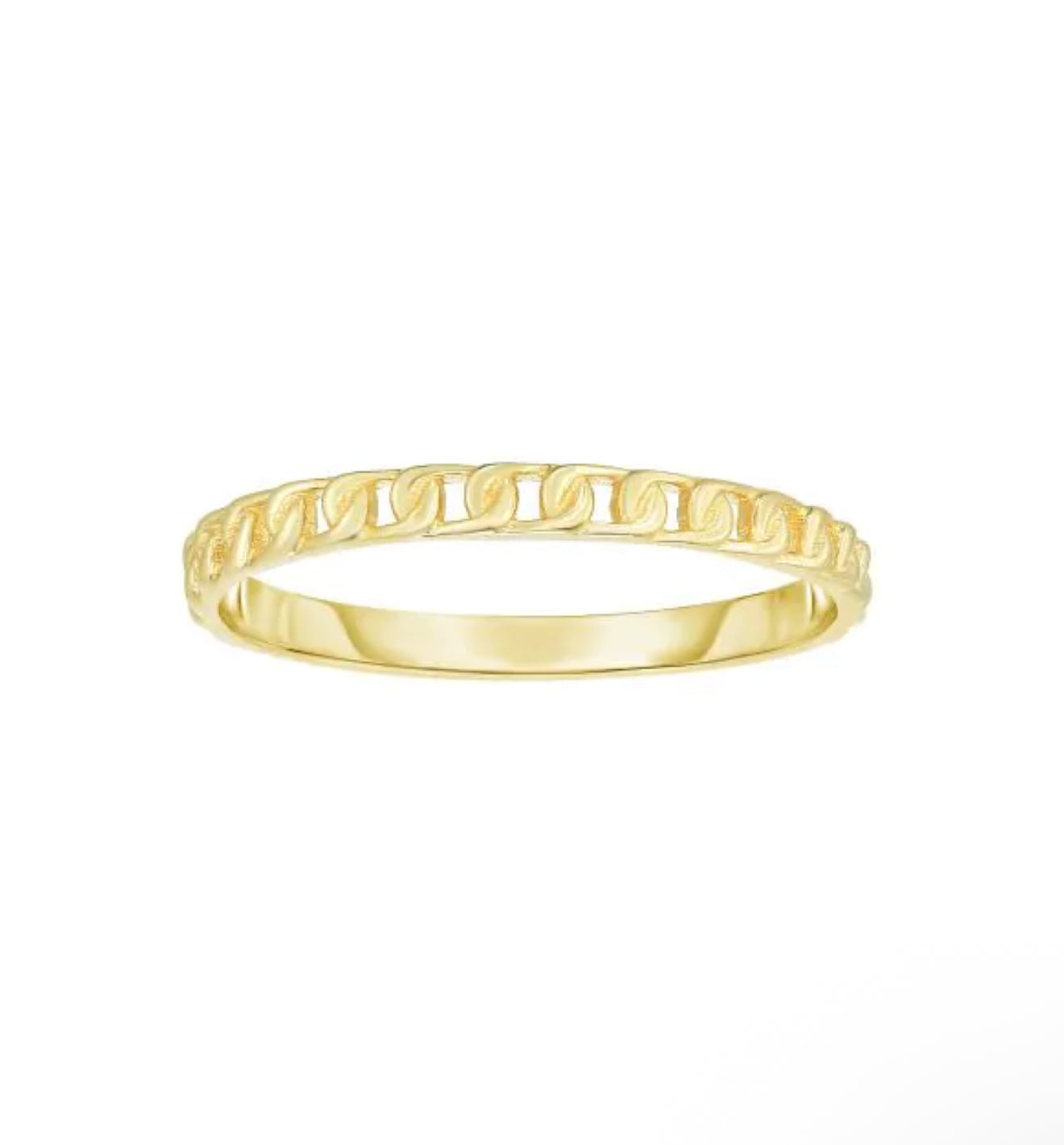 Mini curb chain ring
