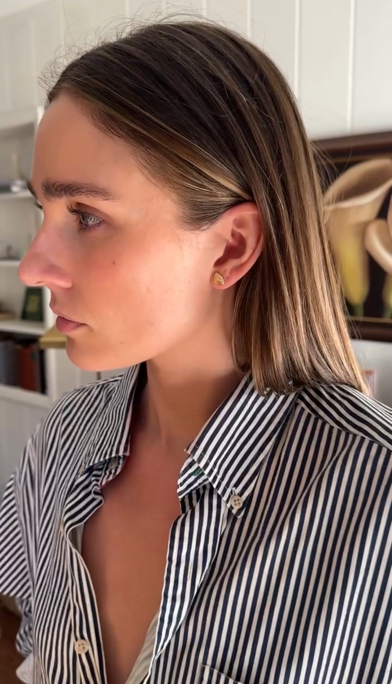 Sea Shell Stud